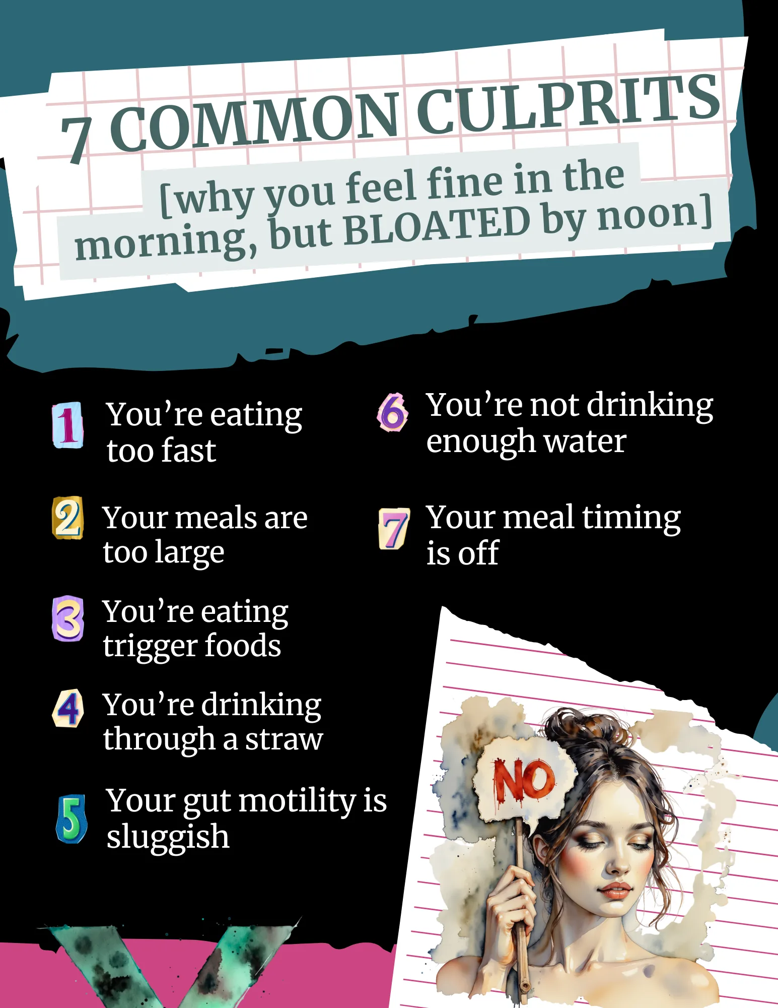 Morning Flat Belly to Afternoon Bloat: 7 Key Causes